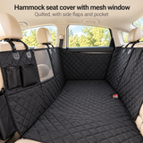 Mavorne Dog Back Seat Cover with Mesh Window – Waterproof