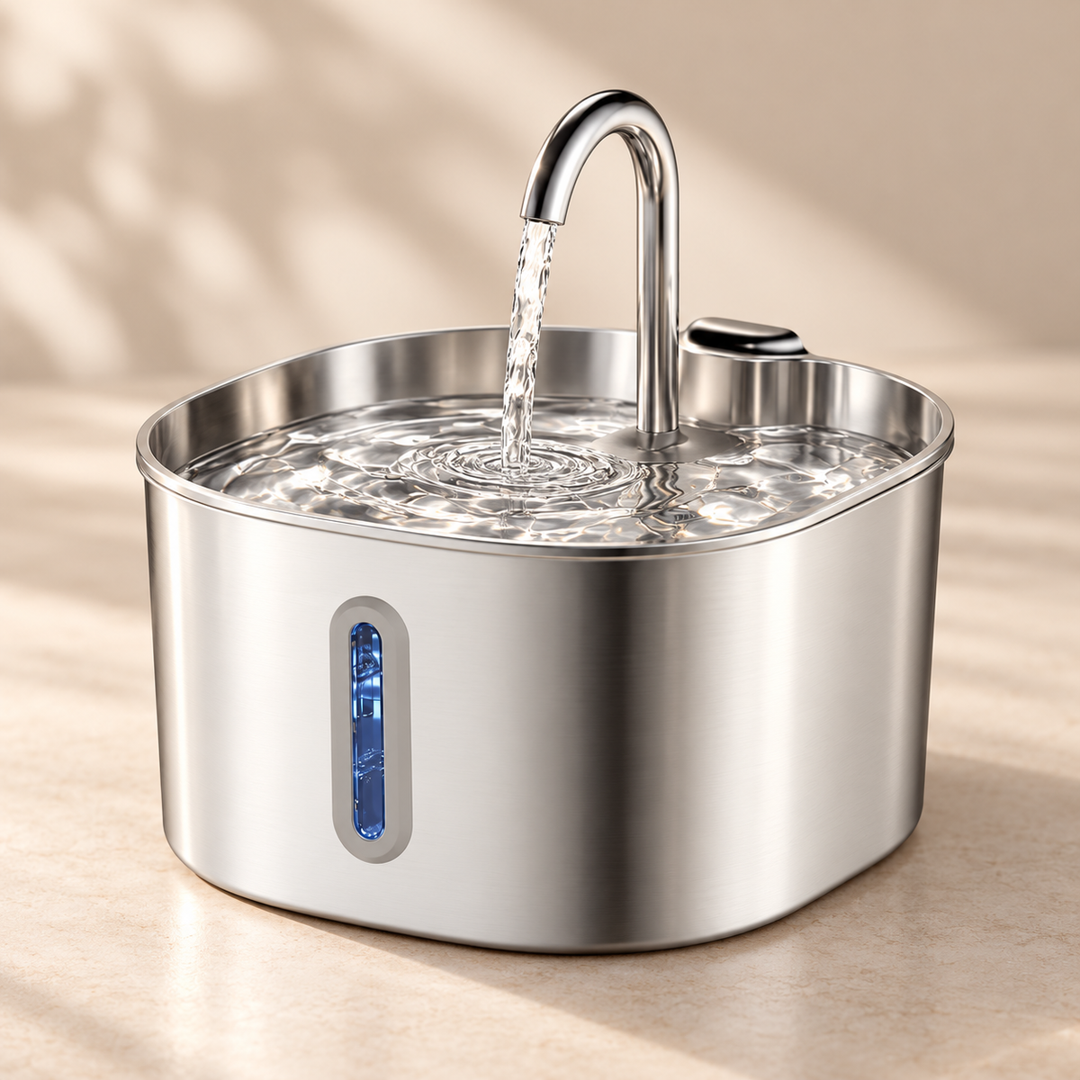 Mavorne 2.2L Stainless Pet Water Fountain