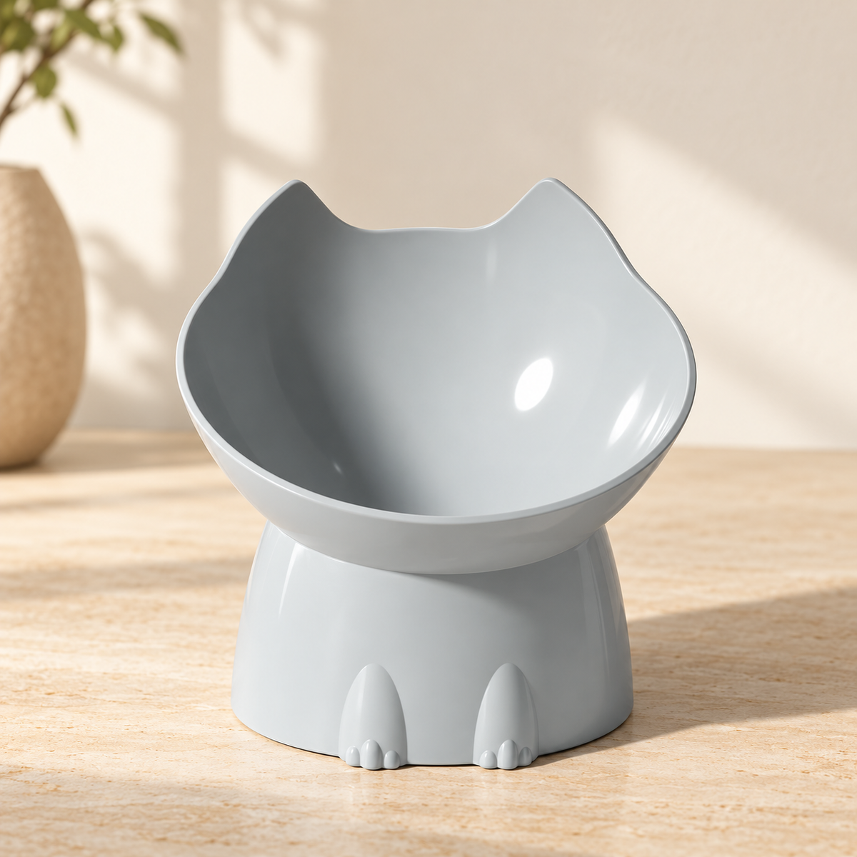 Mavorne Elevated Tilted Cat Bowl