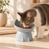 Mavorne Elevated Tilted Cat Bowl