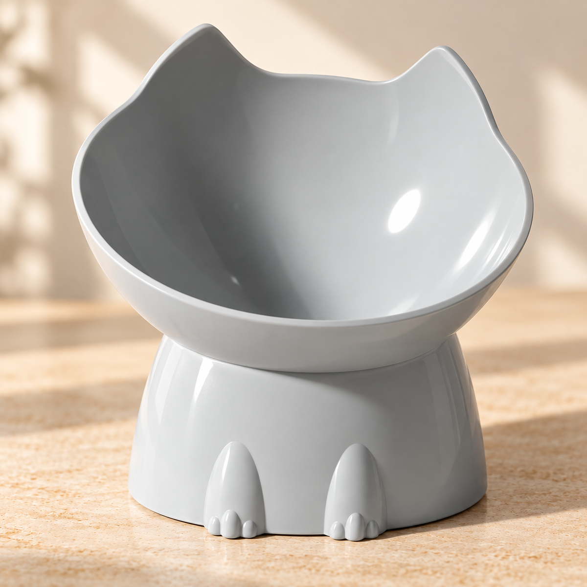 Mavorne Elevated Tilted Cat Bowl