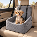 Mavorne Faux Fur Dog Car Bed
