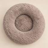 Mavorne Plush Donut Dog Bed