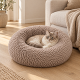 Mavorne Plush Donut Dog Bed