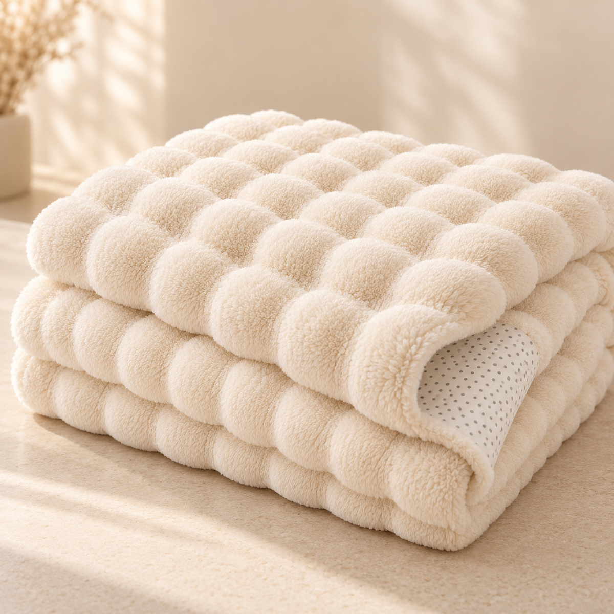Mavorne Plush Sofa Cover Non-Slip